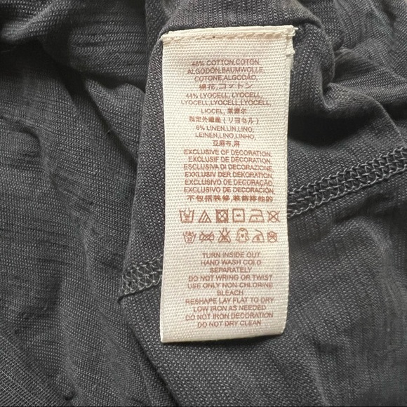 Free People / We The Free “Moon In Aries” Loose Flowy T-Shirt Size Small - Picture 7 of 7